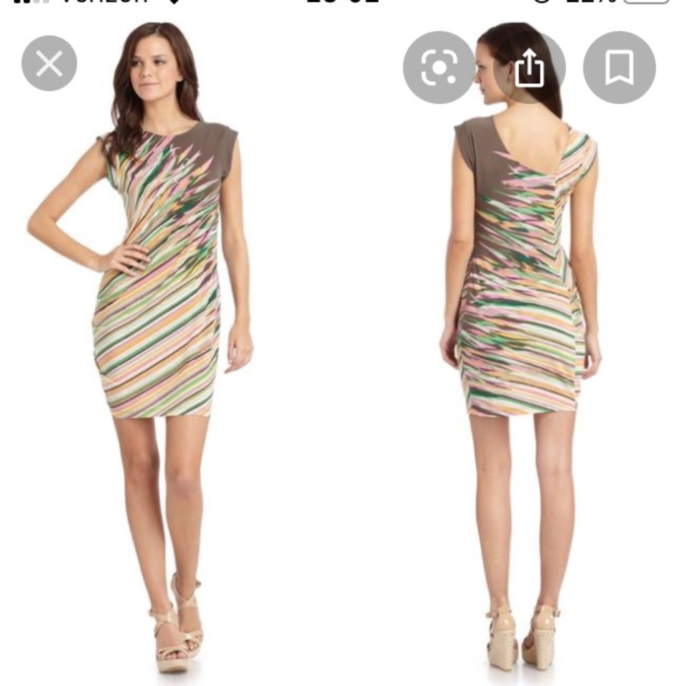 BCBGMaxazria Multi Color Dress